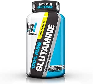 BPI Sports 100% Pure Glutamine Essential Amino 240 Caps.