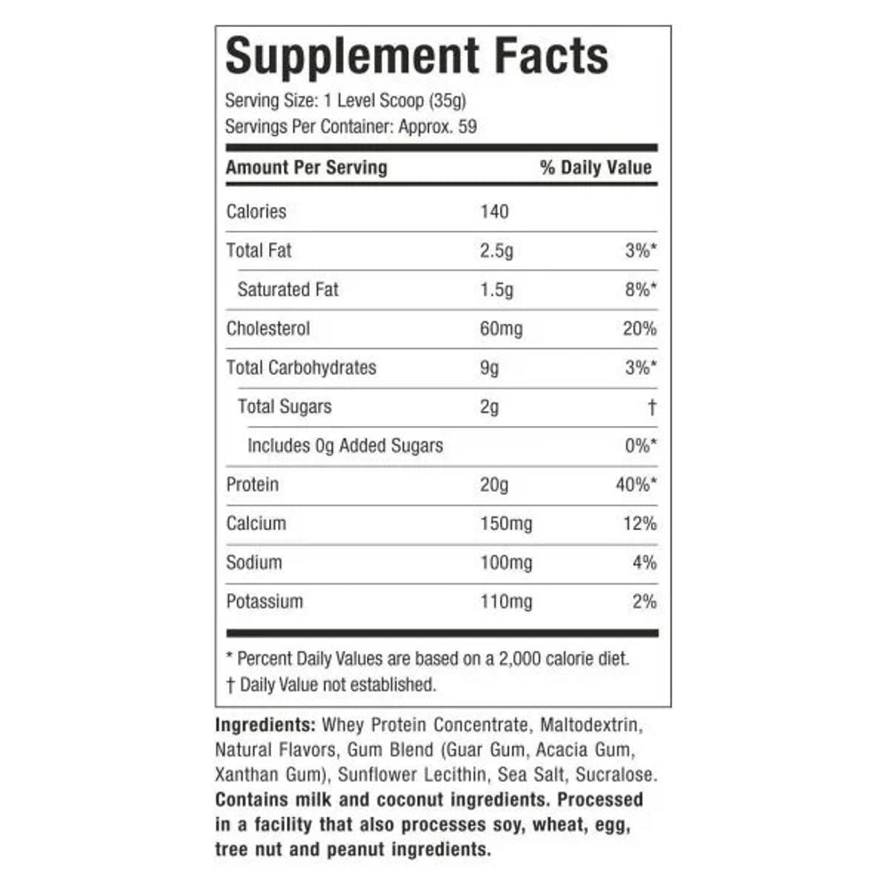 MUSCLETECH GRASS FED 100% WHEY PROTEIN 4.5 LB