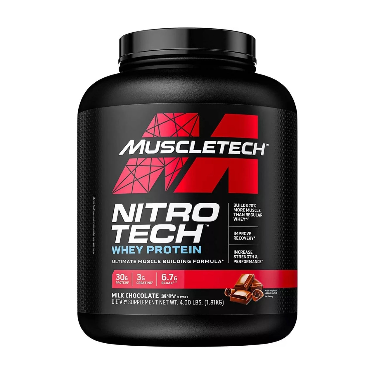 Muscletech Nitro Tech Whey Protein 4 Lbs