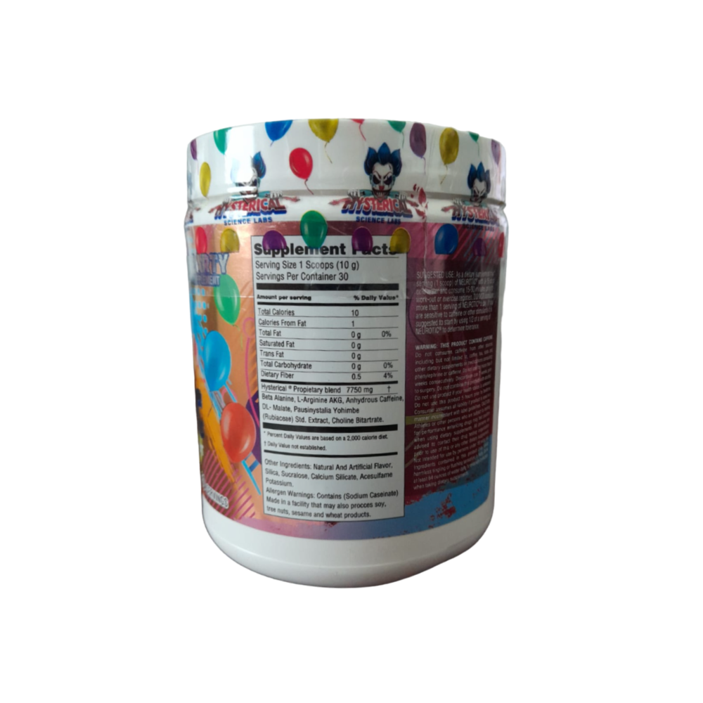 HYSTERICAL SCIENCE LABS NEUROTIC 300 GRAMOS 30 SERVICIOS