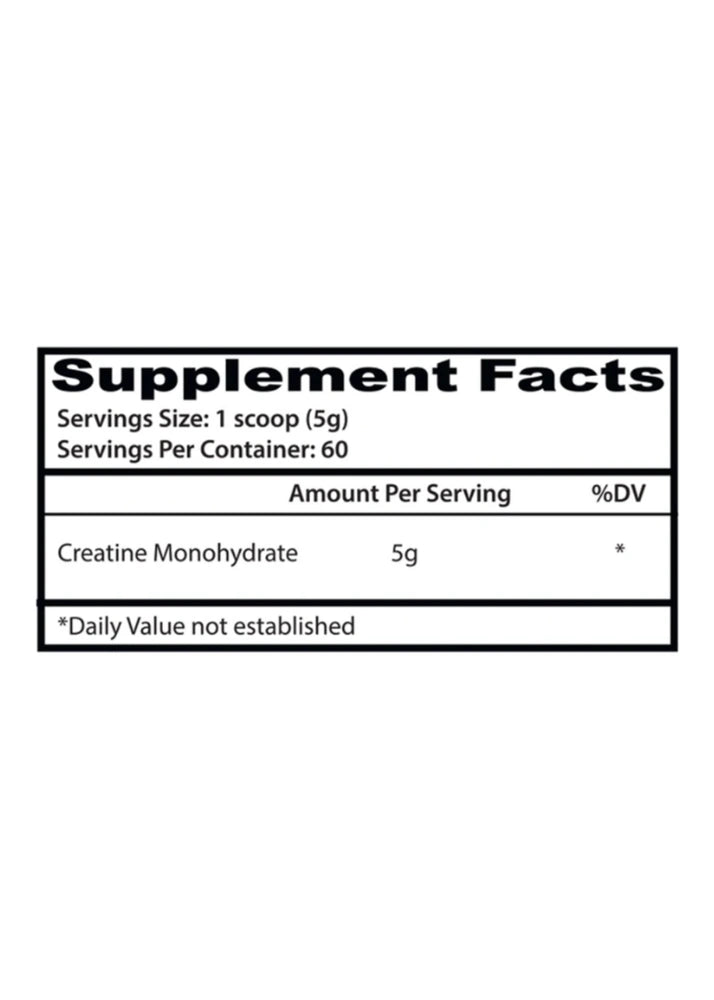 INSANE LABZ CREATINE MONOHYDRATE 60 SERV