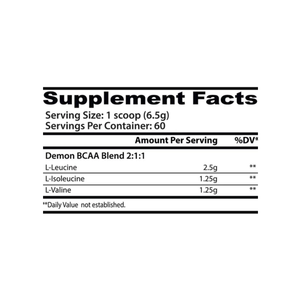 DEMON BCAA 60 SERV INSANE LABZ