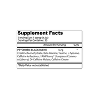 Insane Labz Psychotic Black 35 servs