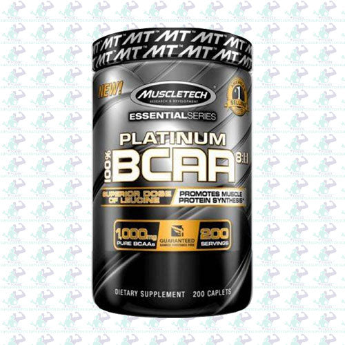 BCAA Platinum 1000 Mg 8:1:1 200 Tabletas