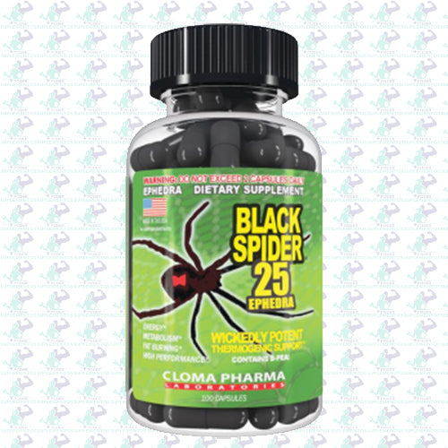 Black Spider 100 Caps